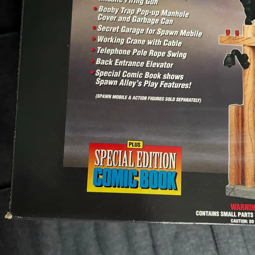 Spawn Alley Action Play Set Vintage Todd McFarlane Toy - 1994 - SEALED Brand New